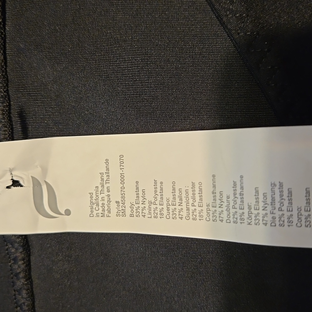 Fabletics Solid Black Bikini Bottoms Size Xxl/1x … - image 4